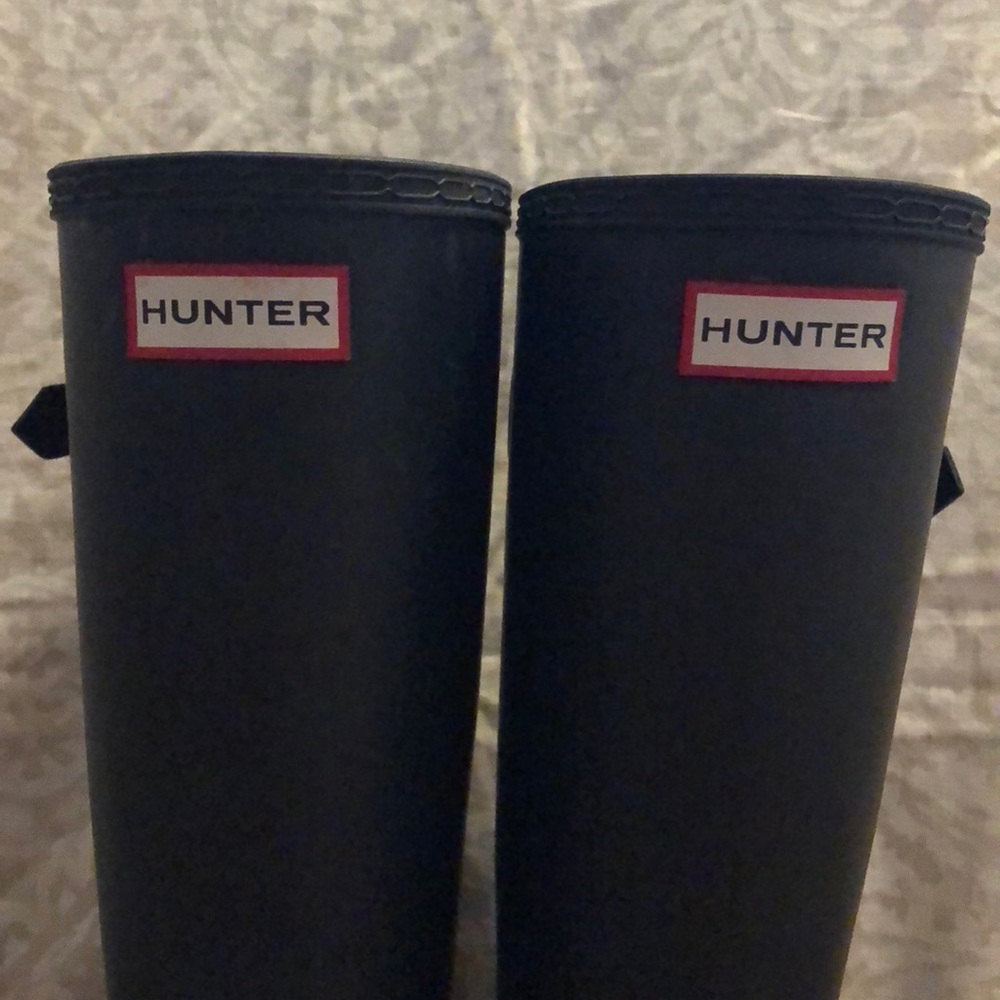 Gently used!!! Tall Hunter Boots Size 6